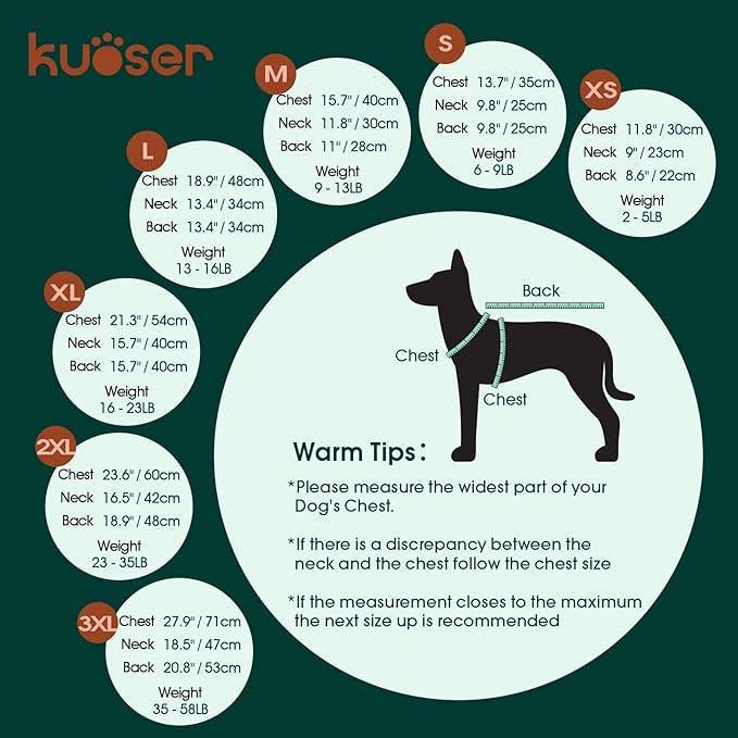 Kuoser Dog Sweater, XL Dog Sweaters for Large Dogs Pet Cable Knitted Pullover Warm Clothes, Turtleneck Classic Knitwear Soft Thick Puppy Xmas Holiday Outfit Cold Weather Thermal Wear, Blue XL