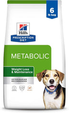 Hill's Prescription Diet Metabolic Weight Management Lamb Meal & Rice Formula Dry Dog Food, Veterinary Diet, 6 lb. Bag