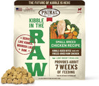 Primal Kibble in The Raw, Freeze Dried Dog Food, Small Breed Recipe, Scoop & Serve, Made with Raw Protein, Whole Ingredient Nutrition, Crafted in The USA, Dry Dog Food 5.4 lb Bag