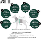 AOFITEE Small Dog Sweater, XS Sweaters for Dogs, Warm Dog Christmas Sweater, Dogs Winter Sweaters for Puppy, Turtleneck Thick Puppy Sweatshirt Female Male for Yorkie, Chihuahua (Green, XSmall)