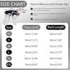 Gyuzh Dog Coat with Harness Dog Jacket Winter Waterproof Dog Coats Dog Harness Coat Cold Weather Winter Dog Coat with Harness Built in for Small Medium Large Dogs