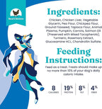 Solid Gold Healthy Dog Treats - Functional Chicken Dog Treat w/Glucosamine Chondroitin for Mobility & Joint Support - Training Treats for Dogs w/Salmon Oil & Superfoods - All Ages & Sizes - 5.2oz