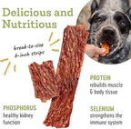 Farm Hounds - Duck Strips - Premium Natural Jerky for Dogs - Made from 100% Humanely Raised Duck - Great for Training & Treats - No Added Fillers - Made in USA - 4.5 oz - 2 Pack