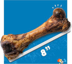 Jack&Pup Pork Femur Bones for Dogs Long Lasting | Gourmet Beef Dog Bones | Single Ingredient, Savory, Rawhide Free (2 Pack)