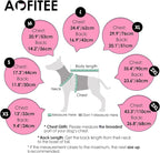 AOFITEE Dog Coat, Warm Dog Winter Coat, Reflective Turtleneck Large Dogs Jacket with Harness Built in, Turtleneck Pet Winter Jacket, Waterproof Pet Snow Jackets Fleece Vest, Pink XL