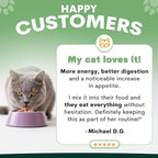 Probiotic for Cats & Kittens - Cat Probiotic Powder for Hairball Prevention, Digestive Support, Immune Health, Prebiotics, and Diarrhea Relief - Suitable for Indoor Cats & Kittens - 60 Scoops