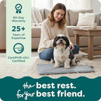 Furhaven ThermaNAP Self-Warming Cat Bed for Indoor Cats & Small Dogs, Washable & Reflects Body Heat - Quilted Faux Fur Reflective Bed Mat - Gray, Small