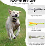 Flirt Pole for Dogs, Extendable Dog Flirt Pole with Detachable Interactive Toys Teaser Wand with Lure Chewing Toy for Outdoor Exercise & Training Interactive Toys Heavy Duty Dog Toy