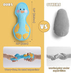 Duck Squeaky Dog Toy, New 2025 Indestructible Dog Toy for Aggressive Chewers, Stuffed Toy with Two Tough Layers, Soft Plush for Comfort and Chewing, Blue