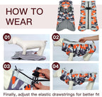 Dog Coat Dog Winter Jacke XX Large Warm Dog Coat Zip Up Snowsuit Dog Harness Vest Reflective Water-Resistant Dog Coat Dog Snow Jacket for Large Dogs Border Collie, Pit Bull, Orange-Camouflage