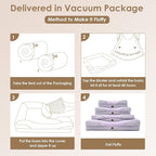 EHEYCIGA Memory Foam Dog Bed for Large Sized, Orthopedic Dog Sofa with Sides and Waterproof Liner, Washable Bolster Pet Couch with Removable Cover, 41x27x7.5 Inch, Purple