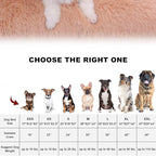 Bedfolks Waterproof Dog Crate Bed,Plush Dog Bed with Removable Washable Cover,Faux Fur Dog Crate Pad for Small Dogs and Cats,Fluffy Dog Kennel Bed 21"x13",Solid Camel