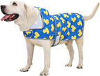 Dog Raincoat Hooded,Waterproof Rain Coat for Dogs with Adjustable Belly Strap,Reflective Strips, Lightweight Slicker Poncho Rain Jacket for Small Medium Large Dogs