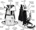 K9 Sport Sack Knavigate - Medium, Lunar Rock - Ideal for Dogs with 17-19” Back Length - Adjustable, Backpack-Style Carrier with Internal Frame & Padded Hip Belt