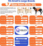 QBLEEV Reversible Dog Winter Coat, Waterproof Windproof Dog Jacket with Adjustable Fit & Leash Hole, Lightweight Warm Puffer Vest for Large Breeds, Orange, 2XL – Fits Labrador, Husky, Weimaraner