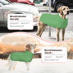 Dog Sweaters for Small Medium Large Dogs Girl, Soft Warm Turtleneck Pup Dogs Shirt, Double Knitting Collar for Outdoor Playing, Warm Dog Clothes (XL,Green)