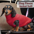 2 Pack Dog Sweaters Winter Fleece Sweatshirt Stretchy Vest Pullover for Dogs Clothes Warm Pet Pajamas Christmas for Meidum and Large Dogs