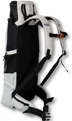 K9 Sport Sack Knavigate - Medium, Lunar Rock - Ideal for Dogs with 17-19” Back Length - Adjustable, Backpack-Style Carrier with Internal Frame & Padded Hip Belt