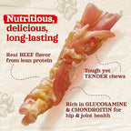 Natural Farm Extra-Thick Beef Tendons (4-6 Inch, 6 Pack), Natural Chondroitin and Collagen: Supports Healthy Joints, Great for Dental Health – Made & Packaged, All Dog Sizes