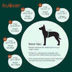 Kuoser Dog Life Jacket with Reflective Stripes - Adjustable High Visibility Vest, Ripstop Lifesaver, Pet Preserver with High Flotation Swimsuit for Small, Medium and Large Dogs