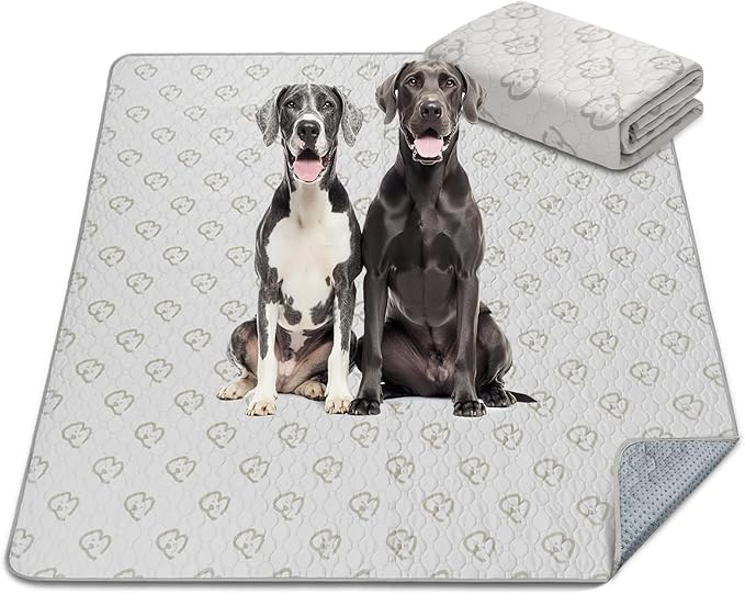 FXW Washable Pee Pads for Dogs, Puppy Pads with Super Absorbent, Specifically Designed for FXW Rollick/Homeplus 32/40/45inch 8 Panels Dog Playpen, 71" Square, Khaki, 1 Pack