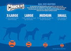 Chuckit! Crunch Ball Dog Toy, Medium for All Breed Sizes
