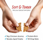 Farmland Traditions Dogs Love Chicken Jerky Dog Treats with Only 3 Ingredients and No Fillers, 1 Pound Bag (Pack of 2)