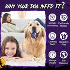 Civaner 6 Pcs Halloween Dog Toys Bulk, 2.5 Inch Squeaky Tennis Balls for Small Medium Large Dogs Pets Puppy Chew Teething Toy Interactive Training Gifts Xmas Stocking Stuffers
