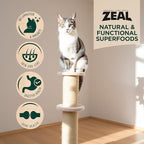ZEAL Canada Air-Dried Cat Food Chicken Recipe - High Protein, Natural Superfoods, Nutrient Rich, No Fillers, Grain Free, Complete & Balanced (Chicken, 5 oz)