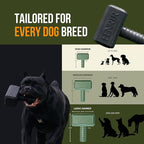 Fenrir Hammer Dog Chew Toy Strong Rubber Stuffable Enrichment Toy for Chewers (Red, Small)