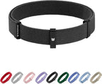 Safety Cat Collar - U.S. IDA Gold Awarding Design, Elastic Quick Release, Non Breakaway - Lightweight for Kitten, Neck Fit 7.8'-15.7' for All Small Large Cat,M(Midnight Black)