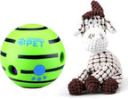 Wobble Giggle Ball and Plush Squeaky Toy Combo (Donkey) (Combo, Goat)
