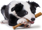 POWERBONE Baseball Bat Dog Toy | Durable Nylon Chew Toy for Aggressive Chewers | Long-Lasting Teething Relief | Keeps Dogs Engaged & Entertained 12"