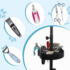 Dog Grooming Organizer – Adjustable Beauty Tools Organizer & Pet Grooming Storage Rack for Scissors, Brushes & Accessories