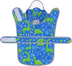 HDE Dog Raincoat with Clear Hood Rain Jacket Poncho for Small Medium Large Dogs Dinosaurs - L