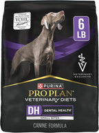 Purina Pro Plan Veterinary Diets DH Dental Health Small Bites Dog Food Dry Canine Formula - 6 lb. Bag
