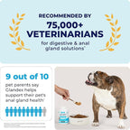 Vetnique Glandex Medicated Dog Butt Wipes or Spray for Dog Scooting - Topical Anti Itch Skin Relief for Soothing Inflamed Anal Glands in Dogs & Cats - Fast Acting Formula 50ct (50ct Wipes)