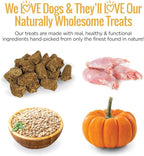 Smart Cookie All Natural Dog Treats - Rabbit & Pumpkin - Training Treats for Dogs & Puppies with Allergies, Sensitive Stomachs - Soft Dog Treats, Grain Free, Chewy, Human-Grade, Made in USA - 5oz Bag