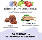 CRUMPS NATURALS Gutsy-Calm Bites 10oz/284g, Dog Treats, Supplements