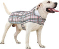 Dog Raincoat Hooded,Waterproof Rain Coat for Dogs with Adjustable Belly Strap,Reflective Strips, Lightweight Slicker Poncho Rain Jacket for Small Medium Large Dogs