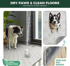 FXW Washable Pee Pads for Dogs, Puppy Pads with Super Absorbent, Specifically Designed for Potty Training, 75" × 30" Rectangle, Khaki, 2 Packs