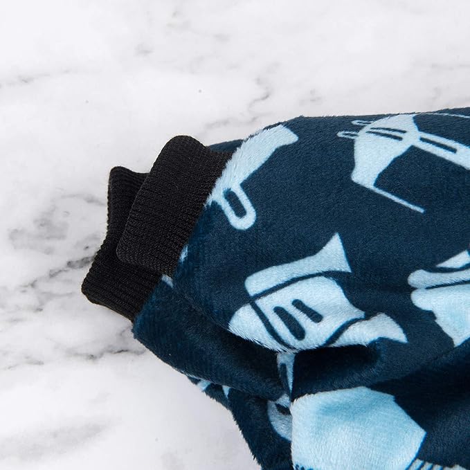 CuteBone Small Dogs Outfit Soft Puppy Onesies Pjs Dog Pajamas Pet Coat Cat Apparel Comfy Doggie Jumpsuit Bodysuit for All Seasons P47XS