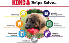 KONG Extreme Dog Toy - Fetch & Chew Toy - Treat-Filling Capabilities & Erratic Bounce for Extended Play Time Most Durable Natural Rubber Material - for Power Chewers - for Large Dogs