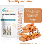 Chicken Calcium Bone Rawhide Free Dog Treats, Dog Chews Puppy Training Teeth Clean Snacks 0.5lb/227g