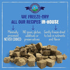 Shepherd Boy Farms Freeze Dried Raw Dog Food, Pork Recipe, All Natural, No Synthetics, Made in USA with Goat's Milk & Organic Produce, High Protein, Complete Meal (14oz)