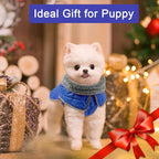 Fragralley Dog Winter Coat, Waterproof Windproof Reflective Fleece Jacket with Harness Hole, Warm Snow Vest for Small Medium Large Dogs, Ideal Gifts