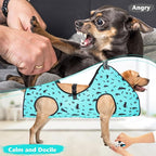 Dog&Cat Grooming Hammock - Pet Harness for Grooming Nail Trimming (XS 15lb), Dog Sling for Nail Clipping, Dog Hanging Holder for Cutting Nail with Nail Clippers