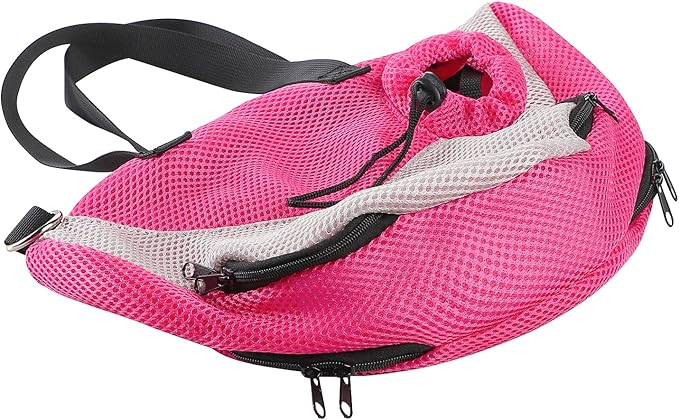 Adjustable Cat Bathing Bag Anti-Bite & Anti-Scratch Bath Washing Mesh Grooming Bag Shoulder Pet Carrier Hands-Free Bag for Small Cats