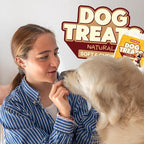 Duck Rings Dog Treats, Natural Duck Breast Jerky Rawhide-Free Soft Chews Healthy Dog Training Treats for Small Medium Large Breed 10.58oz