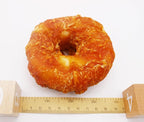 Dog Treats Long Lasting for Large Dog Clean Teeth Chicken Wrapped Rawhide Donuts 0.5lb/227g